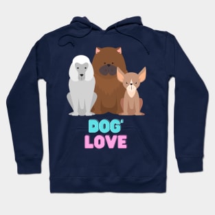 Love dog my family Hoodie